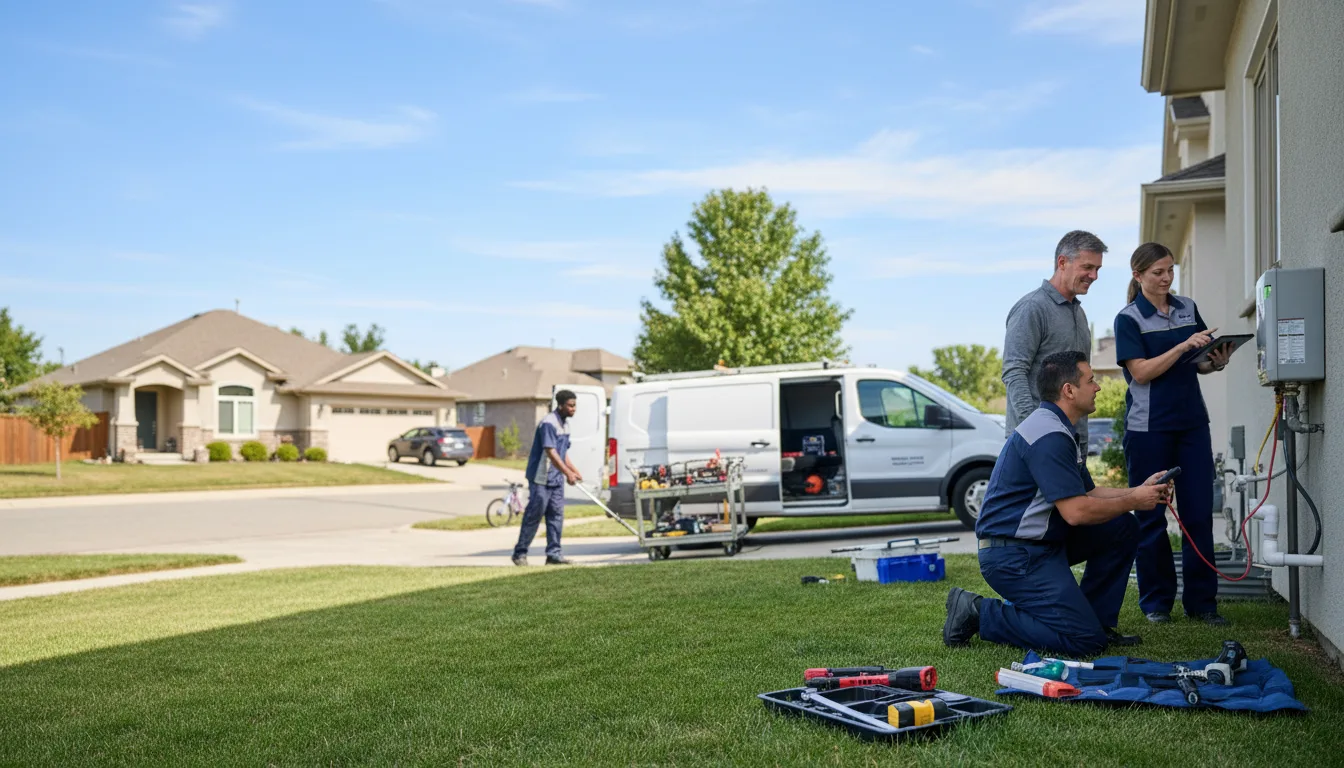 Tankless water heater service in Quecreek, PA